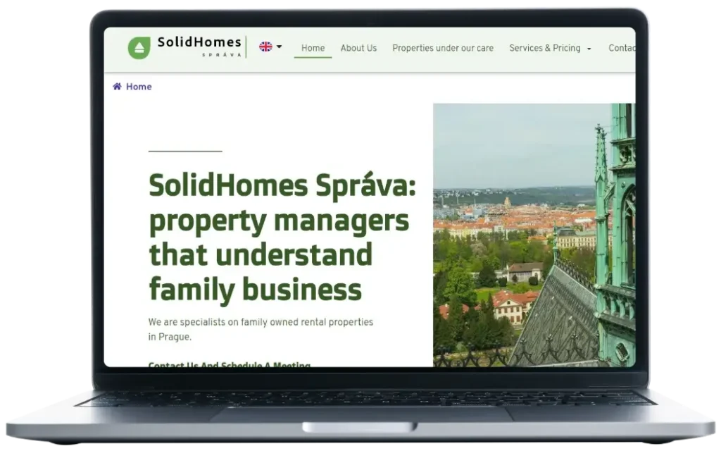 Property Management website project
